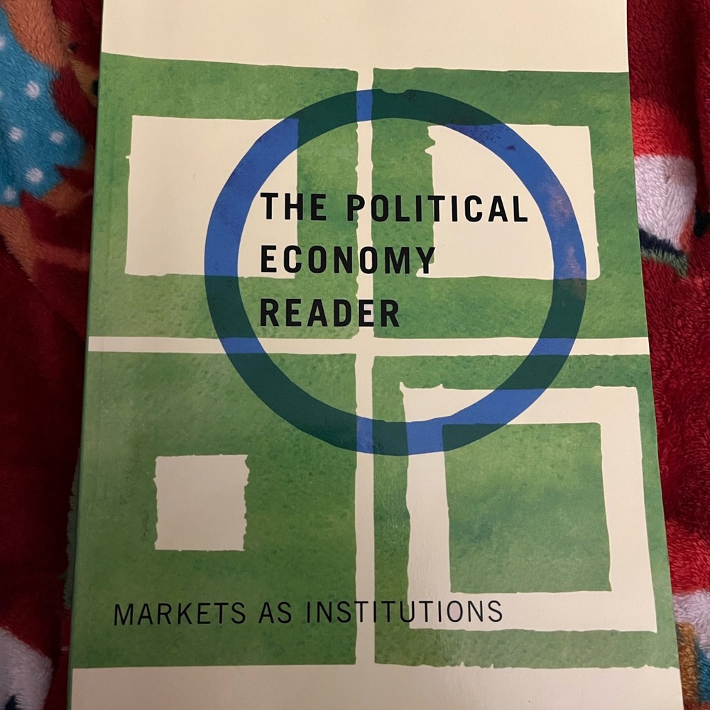 Political Economy Book